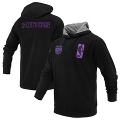 Sacramento Kings FISLL Unisex Logoman Shadow Collection Pullover Hoodie Discount