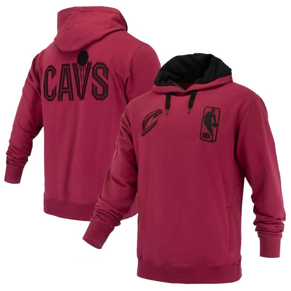 Cleveland Cavaliers FISLL Unisex Logoman Shadow Collection Pullover Hoodie sale Outlet