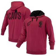 Cleveland Cavaliers FISLL Unisex Logoman Shadow Collection Pullover Hoodie sale Outlet