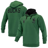 Milwaukee Bucks FISLL Unisex Logoman Shadow Collection Pullover Hoodie Outlet