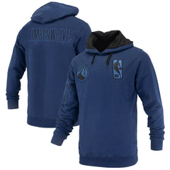 Minnesota Timberwolves FISLL Unisex Logoman Shadow Collection Pullover Hoodie For Sale