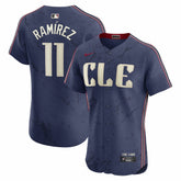 José Ramírez Cleveland Guardians City Connect Elite Jersey - Navy