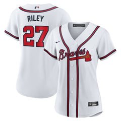 Austin Riley Atlanta Braves Nike Women's Home Replica Jersey | MLB Shop