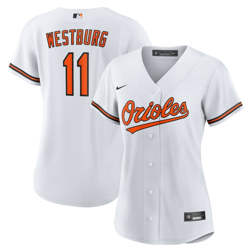 Jordan Westburg Baltimore Orioles Nike Women's Home Replica Jersey | MLB US