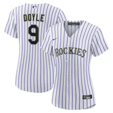 Brenton Doyle Colorado Rockies Women's Home Replica Jersey - White