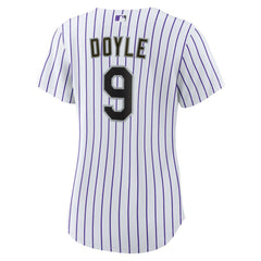 Brenton Doyle Colorado Rockies Women's Home Replica Jersey - White