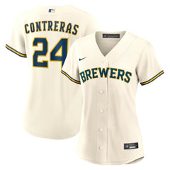William Contreras Milwaukee Brewers Nike Women's Home Replica Jersey | MLB US
