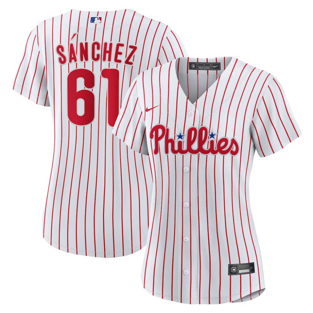 Cristopher Sanchez Philadelphia Phillies Nike Women's Home Replica Jersey | MLB Discount