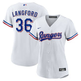 Wyatt Langford Texas Rangers Nike Women's Home Replica Jersey | MLB Near me