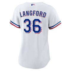 Wyatt Langford Texas Rangers Nike Women's Home Replica Jersey | MLB Near me