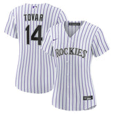 Ezequiel Tovar Colorado Rockies Women's Home Replica Jersey - White