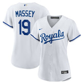 Michael Massey Kansas City Royals Women's Home Replica Jersey - White