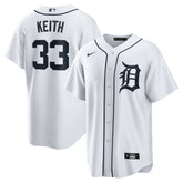 Colt Keith Detroit Tigers Home Replica Jersey - White