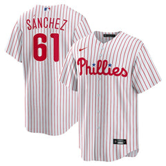 Cristopher Sanchez Philadelphia Phillies Nike Home Replica Jersey | MLB US