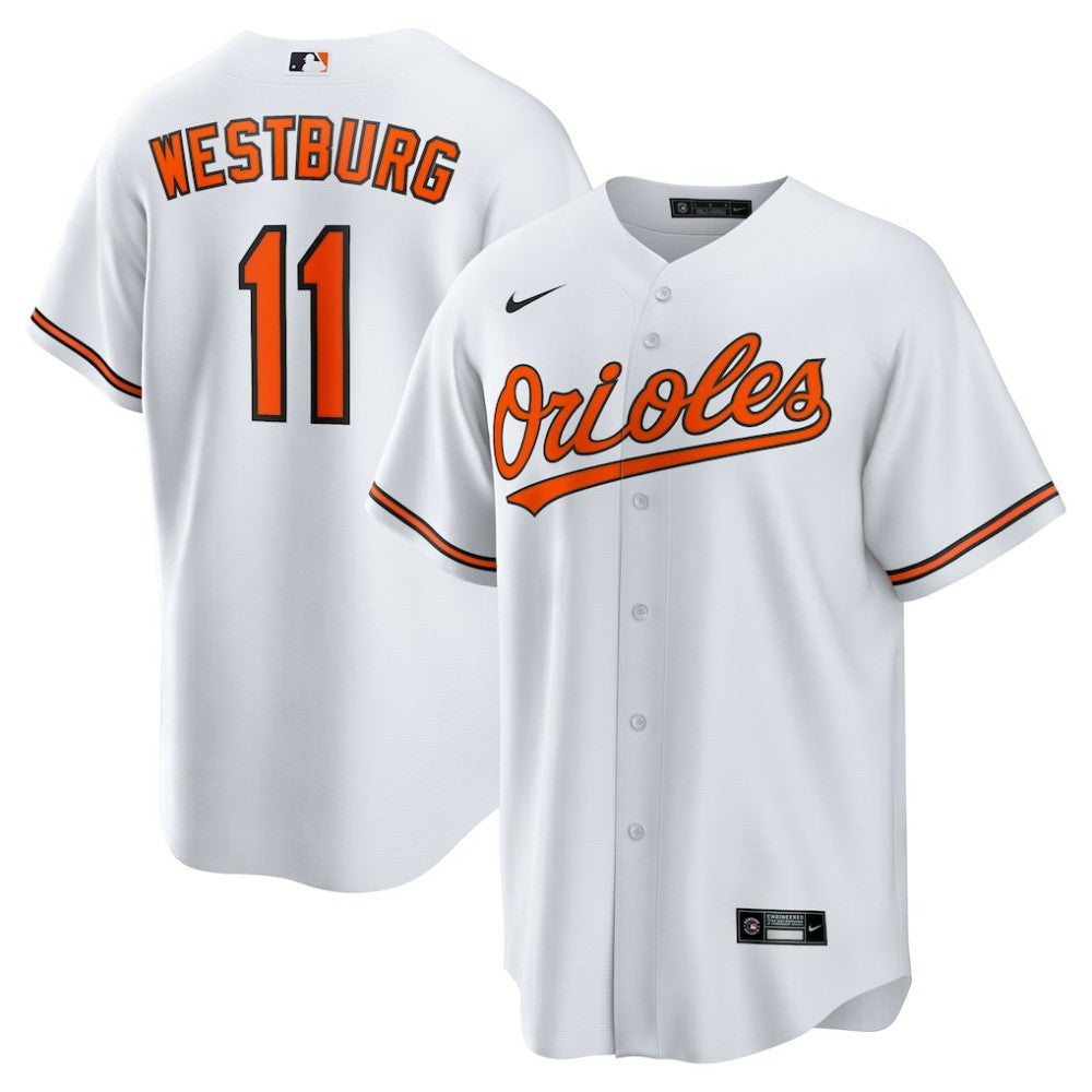 Jordan Westburg Baltimore Orioles Nike Home Replica Jersey | MLB US