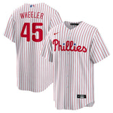 Zack Wheeler Philadelphia Phillies Home Replica Jersey - White