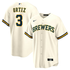 Joey Ortiz Milwaukee Brewers Nike Home Replica Jersey | MLB Outlet