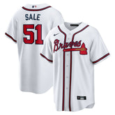 Chris Sale Atlanta Braves Nike Home Replica Jersey | MLB Discount