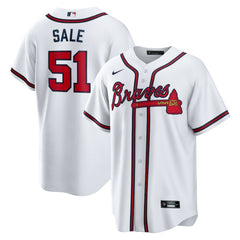 Chris Sale Atlanta Braves Nike Home Replica Jersey | MLB Discount
