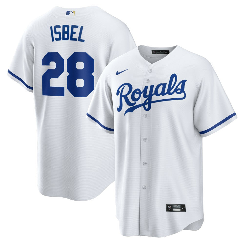 Kyle Isbel Kansas City Royals Nike Home Replica Jersey | MLB For sale