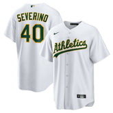 Luis Severino Athletics Home Replica Jersey - White