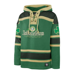 New York Islanders '47 St. Patrick's Day McLucky Superior Lacer Pullover Hoodie On Sale