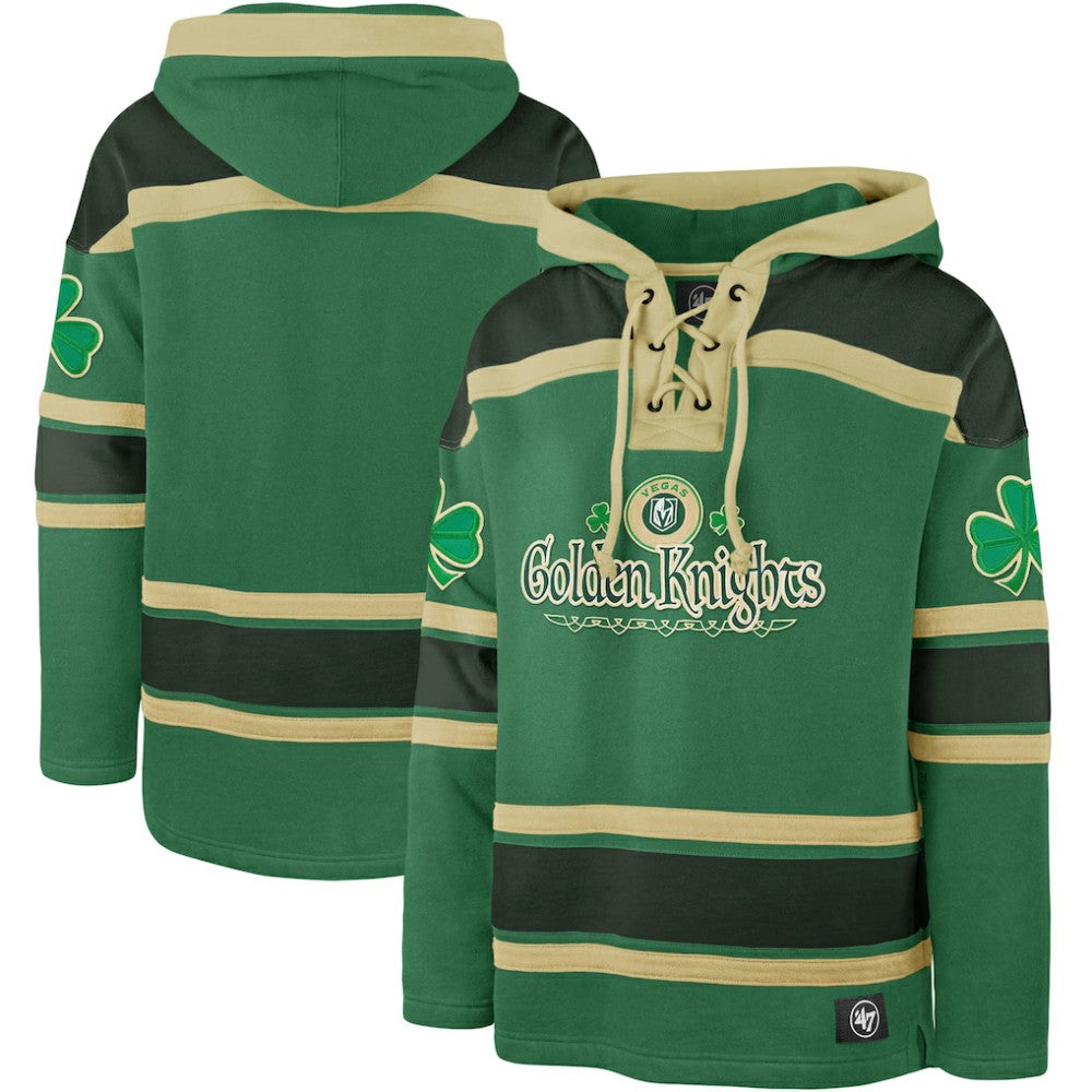 Vegas Golden Knights '47 St. Patrick's Day McLucky Superior Lacer Pullover Hoodie Online
