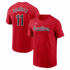 Jose Ramirez Cleveland Guardians Nike Fuse Name & Number T-Shirt | MLB On Sale