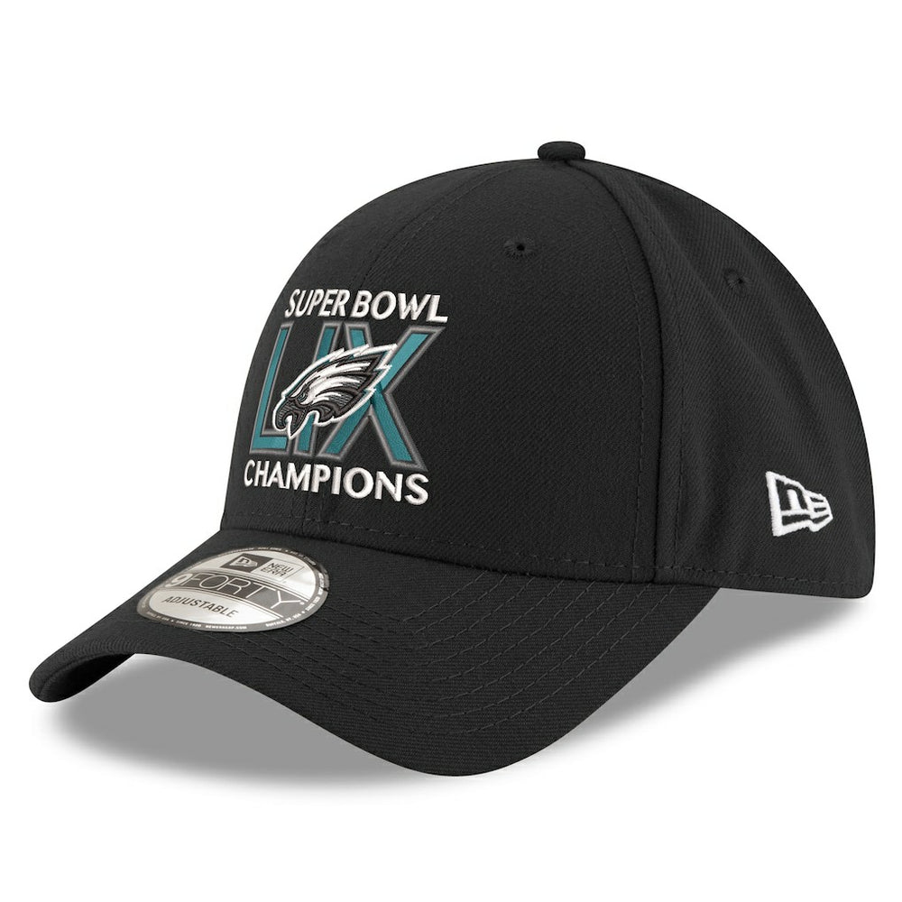 Philadelphia Eagles New Era Super Bowl LIX Champions 9FORTY Adjustable Hat