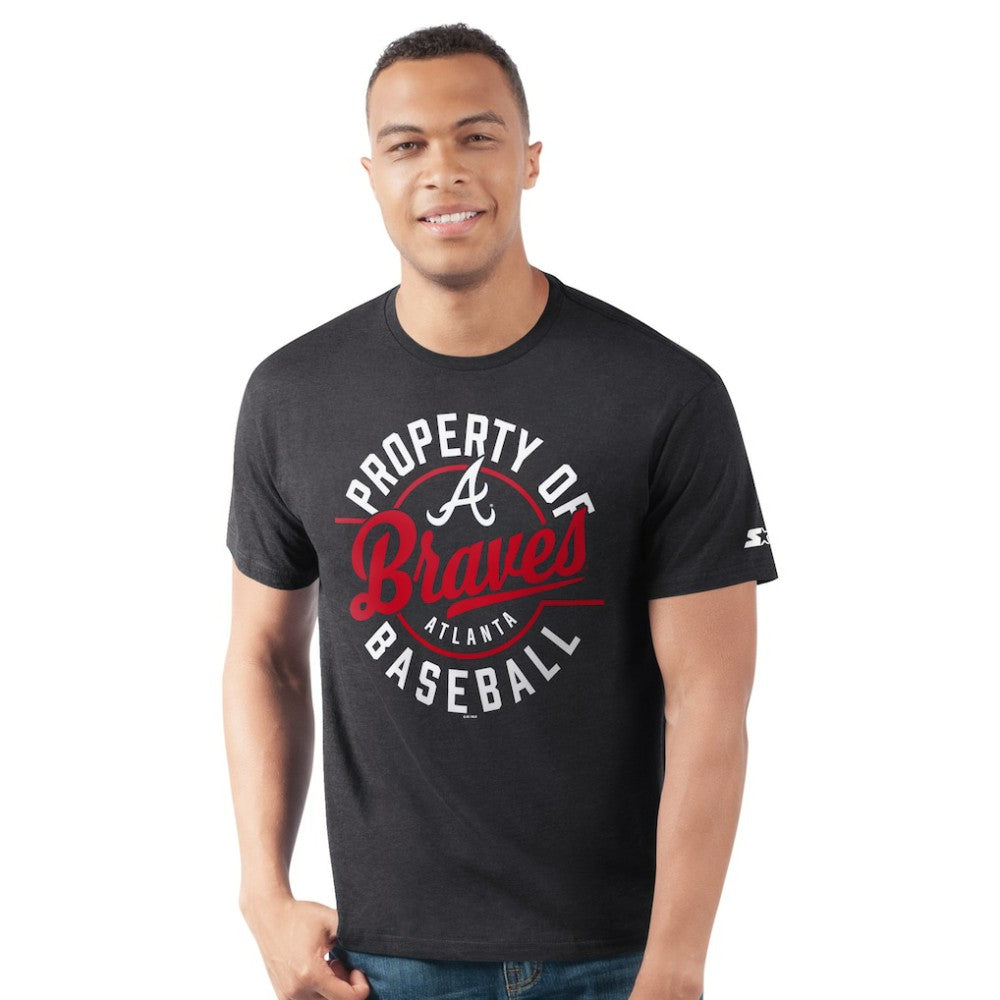 Atlanta Braves Starter Prime Time Property Of T-Shirt | MLB Discount
