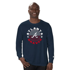Atlanta Braves Starter Halftime Long Sleeve T-Shirt | MLB For sale