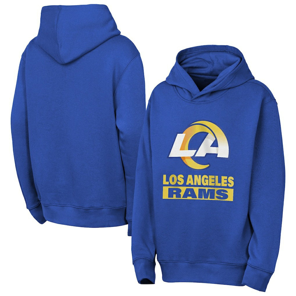 Los Angeles Rams Outerstuff Youth Back to Basics Hoodie