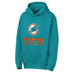 Miami Dolphins Outerstuff Youth Back to Basics Hoodie