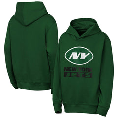 New York Jets Outerstuff Youth Back to Basics Hoodie
