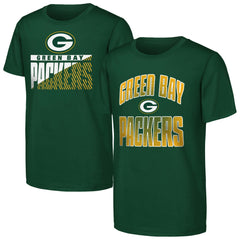 Green Bay Packers Outerstuff Youth Never Quit 2-Pack T-Shirt Set