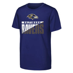Baltimore Ravens Outerstuff Youth Never Quit 2-Pack T-Shirt Set