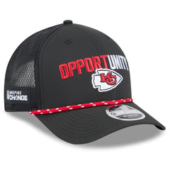 Kansas City Chiefs New Era 2025 Inspire Change 9FORTY M-Crown Adjustable Hat