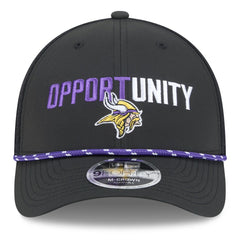 Minnesota Vikings New Era 2025 Inspire Change 9FORTY M-Crown Adjustable Hat