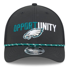Philadelphia Eagles New Era 2025 Inspire Change 9FORTY M-Crown Adjustable Hat
