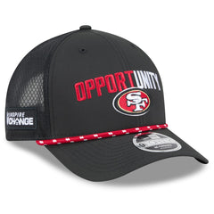 San Francisco 49ers New Era 2025 Inspire Change 9FORTY M-Crown Adjustable Hat