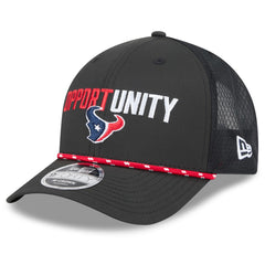 Houston Texans New Era 2025 Inspire Change 9FORTY M-Crown Adjustable Hat