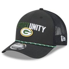 Green Bay Packers New Era 2025 Inspire Change 9FORTY M-Crown Adjustable Hat