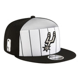 San Antonio Spurs Youth 2025 NBA Tip Off Split Panel 9FIFTY Snapback Hat On Sale