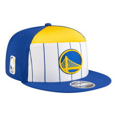 Golden State Warriors Youth 2025 NBA Tip Off Split Panel 9FIFTY Snapback Hat sale Online