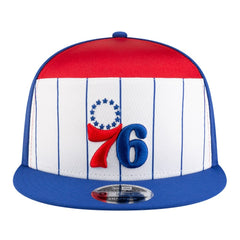 Philadelphia 76ers Youth 2025 NBA Tip Off Split Panel 9FIFTY Snapback Hat Online