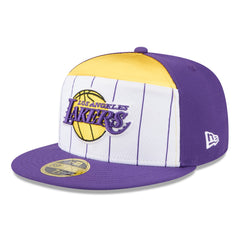 Los Angeles Lakers 2025 NBA Tip Off Split Panel 59FIFTY Fitted Hat On Sale