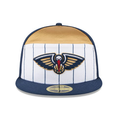New Orleans Pelicans 2025 NBA Tip Off Split Panel 59FIFTY Fitted Hat For Sale
