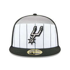 San Antonio Spurs 2025 NBA Tip Off Split Panel 59FIFTY Fitted Hat Discount