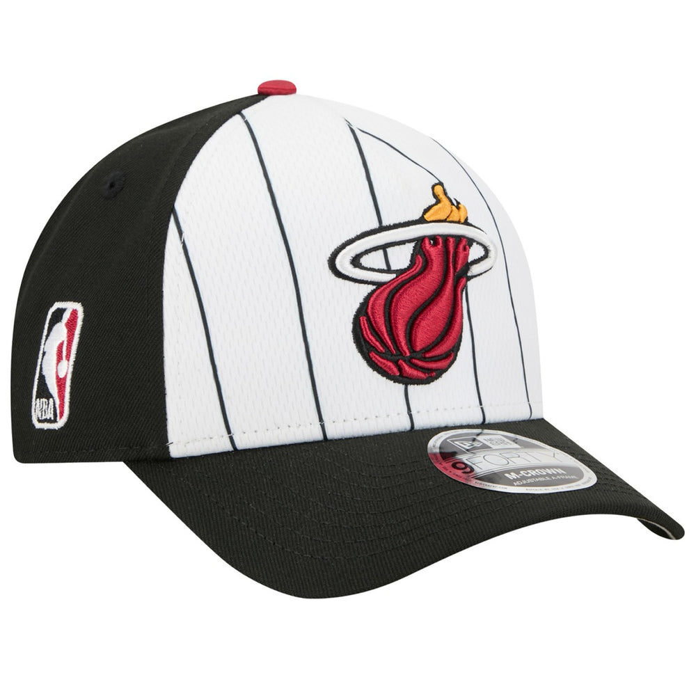 Miami Heat 2025 NBA Tip Off M-Crown A-Frame 9FORTY Adjustable Hat Discount