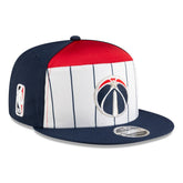 Washington Wizards 2025 NBA Tip Off Split Panel 9FIFTY Snapback Hat On Sale
